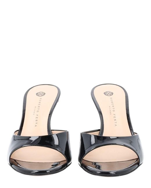 Roberto Festa Metallic "boa Liz" Décolleté Shoe