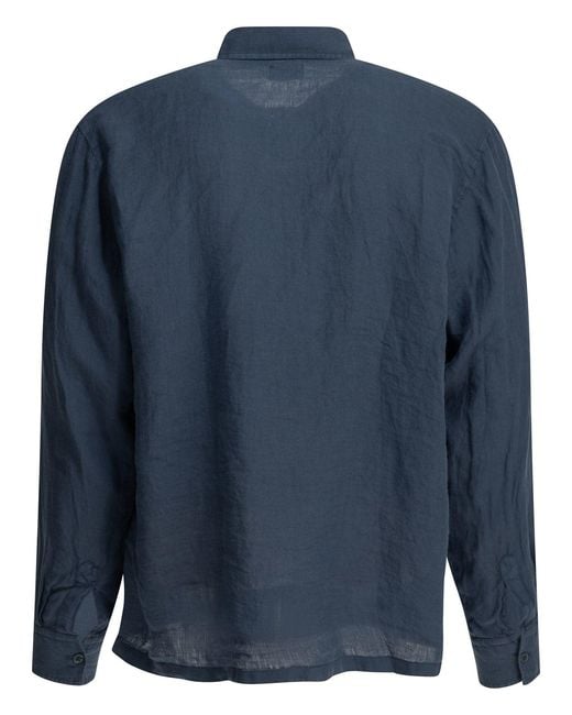 B.D. Baggies Blue "Kris" Casual Shirt