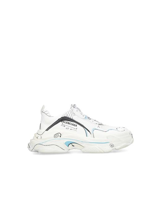 Balenciaga Sneakers in het White voor heren
