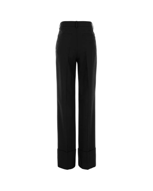 Valentino Garavani Black Wool Pant