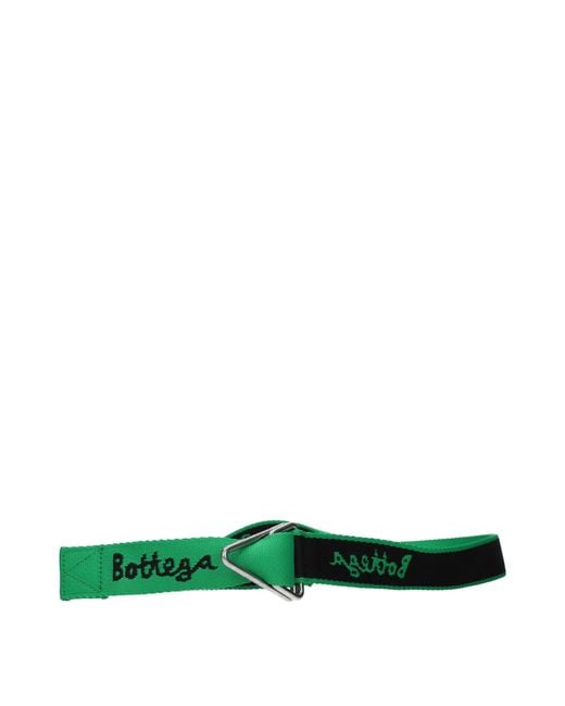 Bottega Veneta Green Belt Fabric