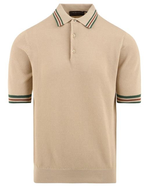 Filippo De Laurentis Natural T Shirts And Polos