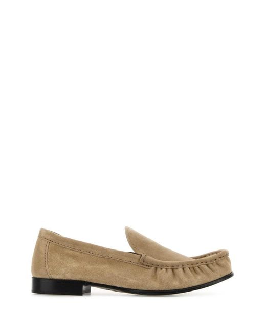 Miu Miu White Moccasters