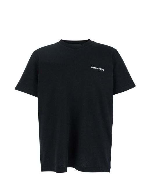 T Camicie E Polos Nere di DSquared² in Black da Uomo