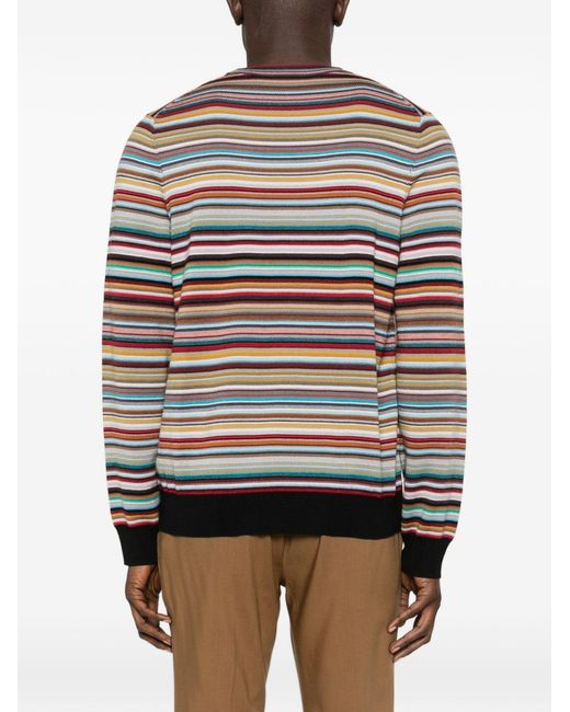 Pull À Rayures Paul Smith pour homme en coloris Black