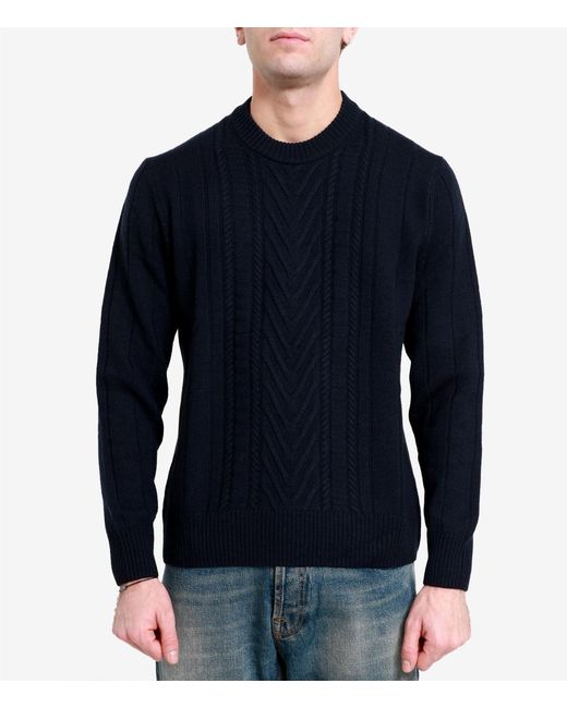 Paolo Pecora Blue Sweaters for men