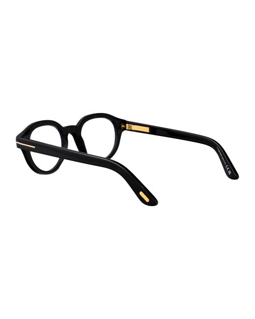 Tom Ford Black Ft6037-B 001 Acetate Optical