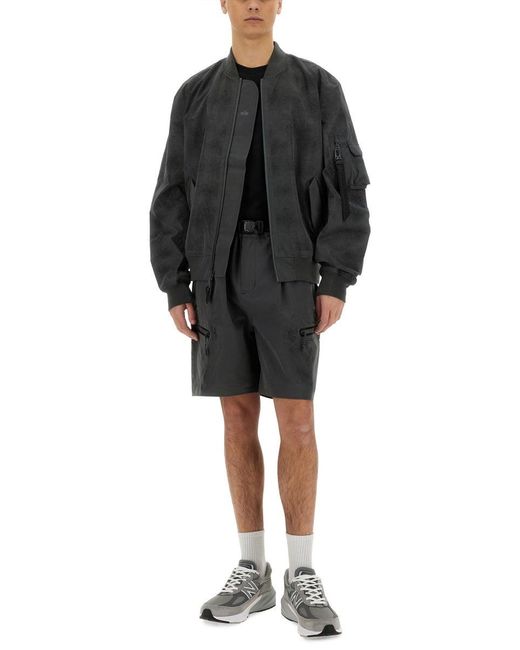 Alpha Industries Gray L2B Laser Cut Jacket for men