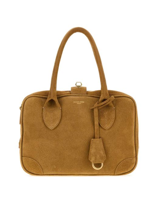 Golden Goose Deluxe Brand Brown Deluxe Brand Suede Vita Handbag