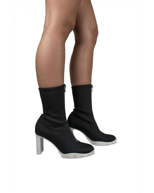 Alexander McQueen Black Scuba Boots