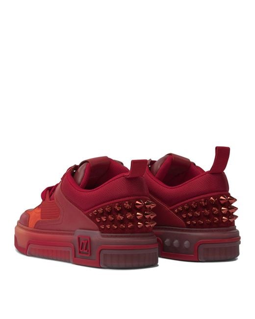 Christian Louboutin Sneakers & Slip On in Red für Herren