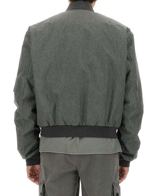 Dolce & Gabbana Gray Classic Bomber Jacket for men