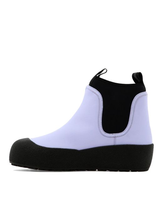 Bally White Gadey Ankle Boots