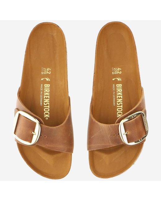 Birkenstock Brown Sliders