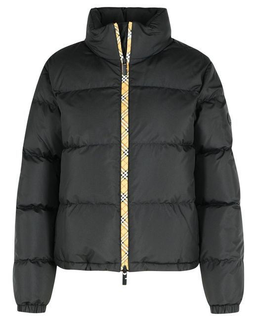 Burberry Black Polyester Down Jacket