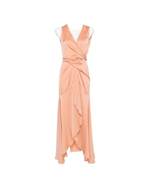Silk95five Pink Dresses Silk