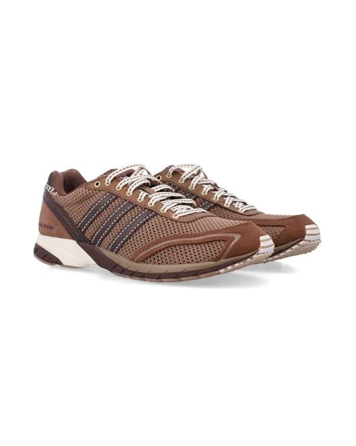Adidas by Wales Bonner Brown Adizero Adios Mesh Sneakers For