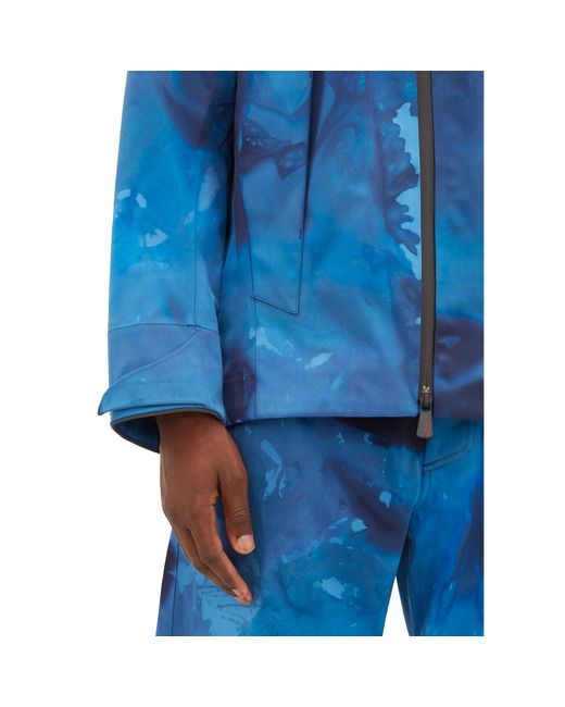 3 MONCLER GRENOBLE Grenoble Tie Dye Jacke in Blue für Herren