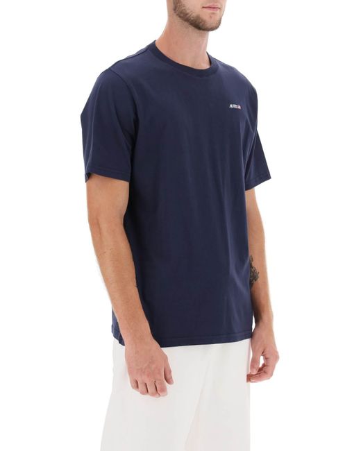 Autry Icon T -Shirt in Blue für Herren