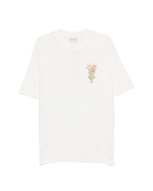 Drole de Monsieur White T Shirt Cannes