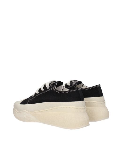 Stella McCartney Black Loop Sneakers Platform