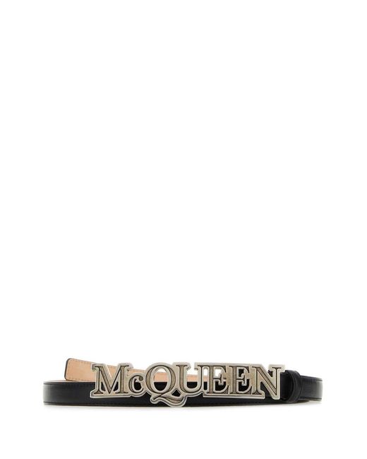 McQueen White Cintura for men