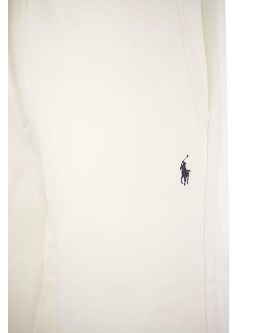 Pantalones cortos de doble punto de Polo Ralph Lauren de color White