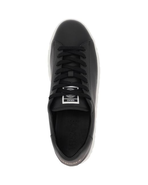 Versace Greca Sneakers in het Black voor heren