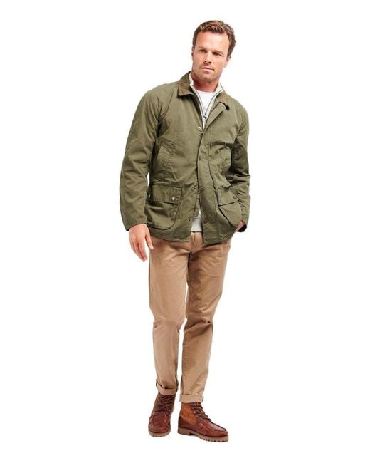 Barbour Green Ashby Jacket for men