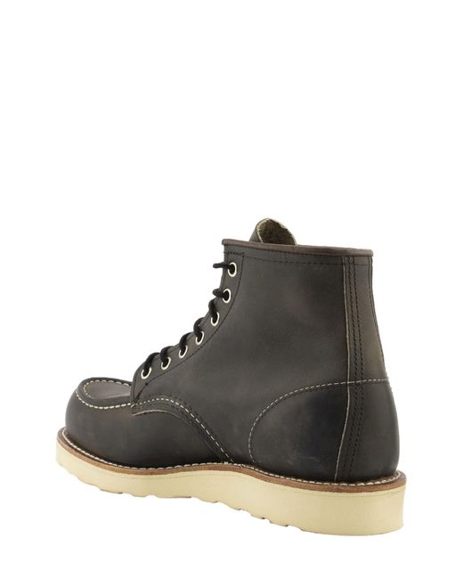 Red Wing Black Boot Charcoal