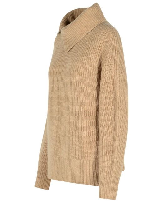 Loulou de Saison Natural 'Cecil' Cashmere Sweater