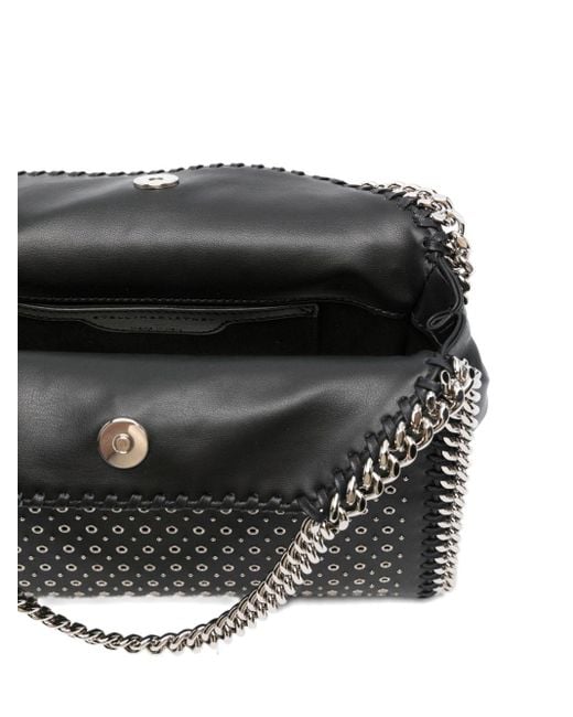 Stella McCartney Falabella Shopper Verfraaid Met Ringlets in het Black
