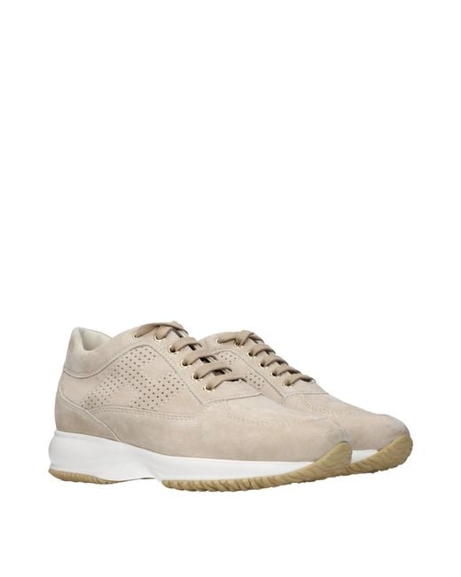 Hogan Natural Interactive Sneakers Suede