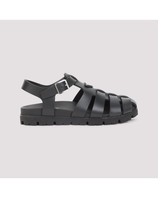Prada Black Sandals