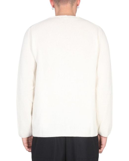 Comme des Garçons White Wool Jersey for men