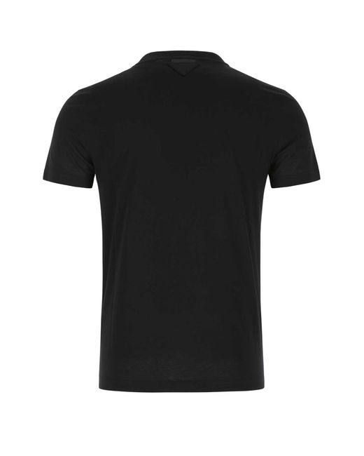 Prada White Cotton T-Shirt Set for men