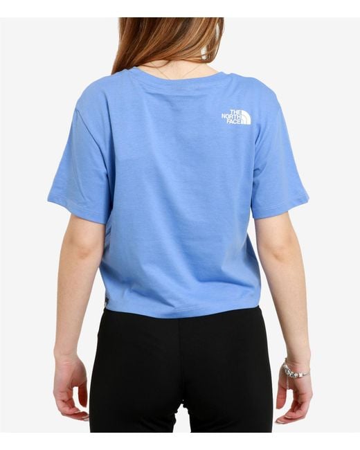 The North Face Blue T Shirts And Polos