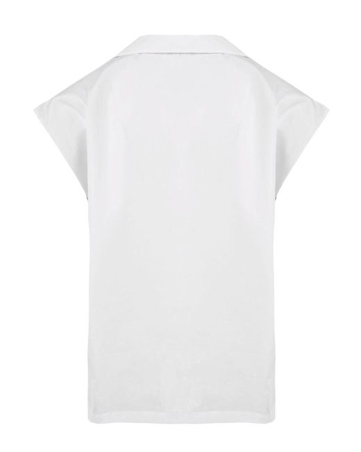 Aspesi Top Wit in het White