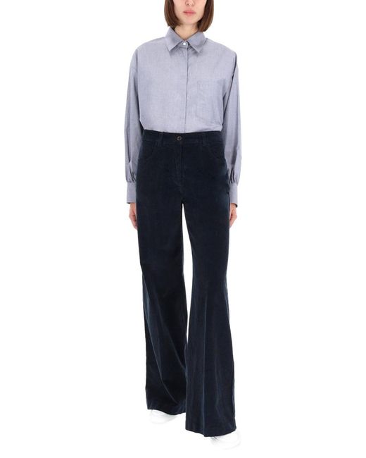 Aspesi Blue Regular Solid Shirt