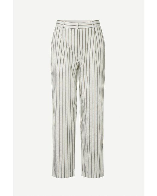 Samsøe & Samsøe White Trousers