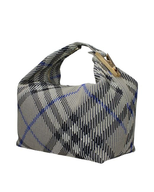 Burberry Multicolor Green Polyamide Handbag