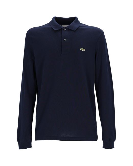 Lacoste Marineblauwe Polo's in het Blue voor heren