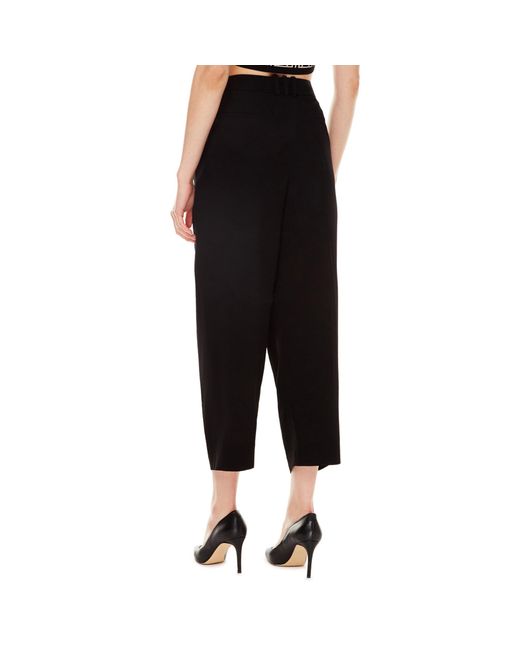 Balmain Viscose Broek in het Black
