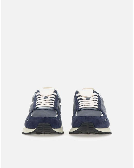 Baskets en daim bleu rétro de Woolrich pour homme en coloris Blue
