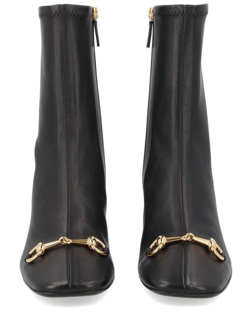 Gucci Black Solid Signora Boots