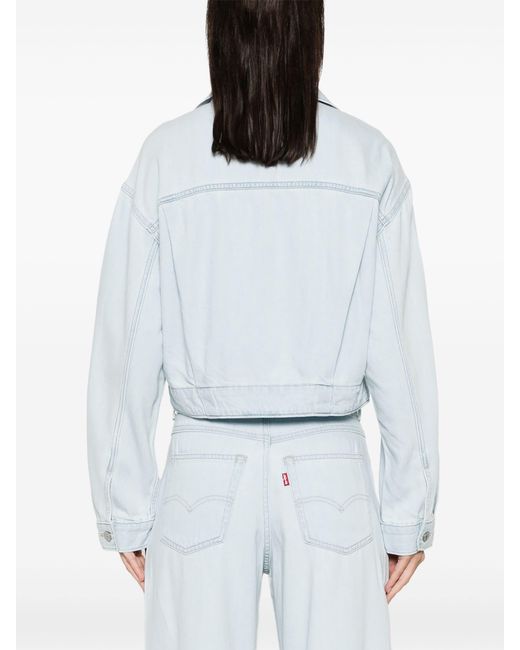Levi's Denim Truckerjack in het Blue