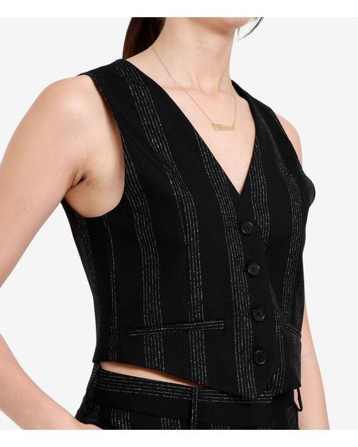 MSGM Black Jacken schwarz