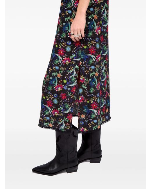 Zadig & Voltaire Multicolor Renzo Soft Virgin Garden