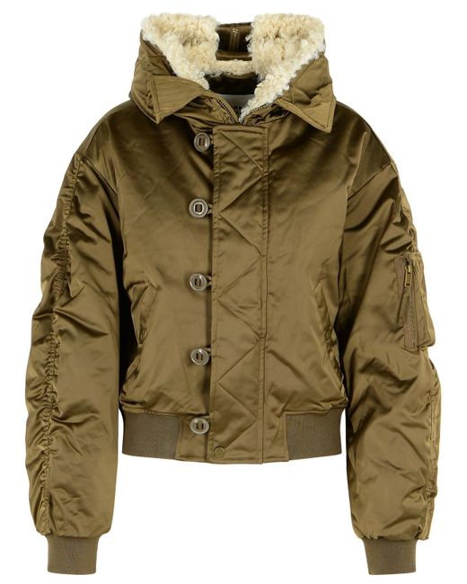 Isabel Marant Green Elisa Khaki Polyester Jacket