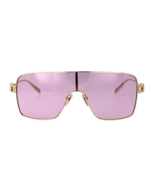 Gucci Purple Sunglasses
